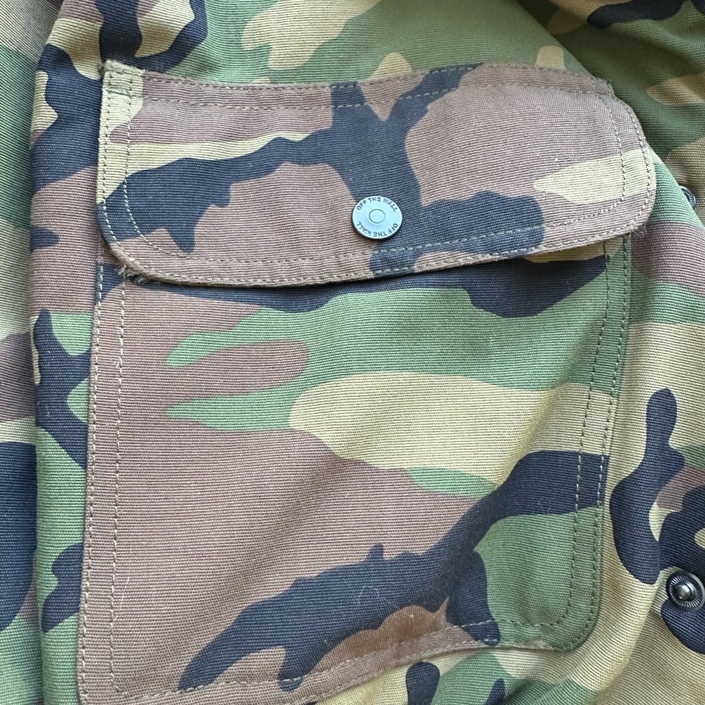 Vans Mens Drill Core MTE Camo Hooded Jacket - Picture 5 of 6